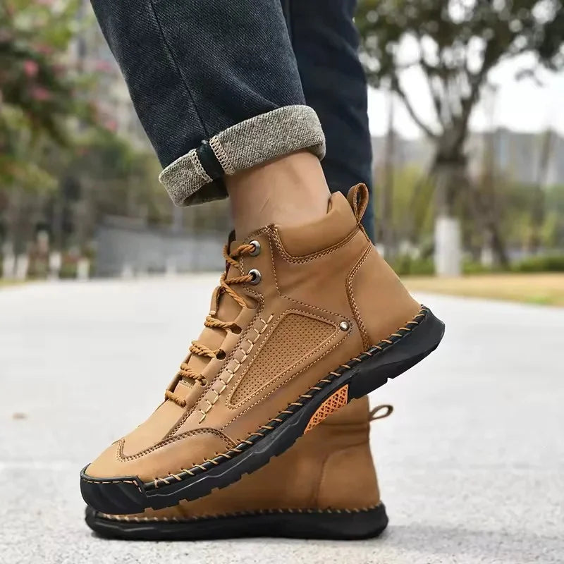 Elegant Leather Shoes for Men • Salkin™