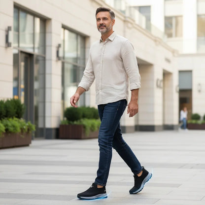 FlexRelief™ – Men’s Orthopedic Lace-Free Shoes