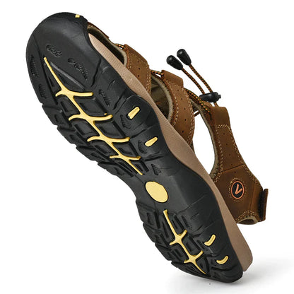ErgoStride™ – Men’s Comfort Sandals for Every Terrain