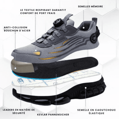 Henner Z90™ • Ultra-Light Safety Shoes