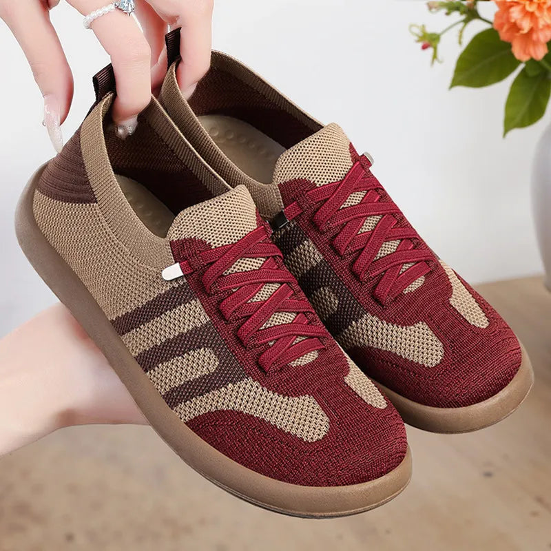 ErgoNova™ – Women’s Orthopedic Sneakers in Breathable Mesh