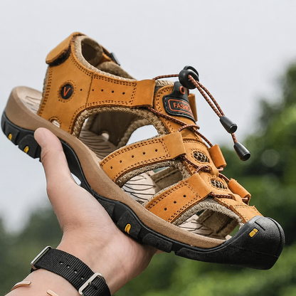 ErgoStride™ – Men’s Comfort Sandals for Every Terrain